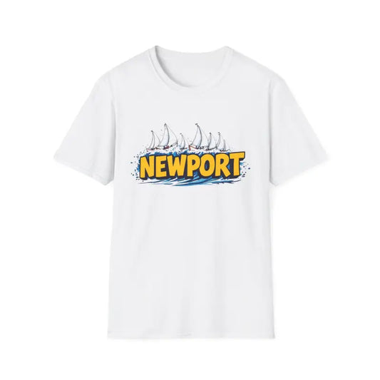 Newport Graphic Unisex Softstyle T-Shirt for Casual Days - Ocean State Styles