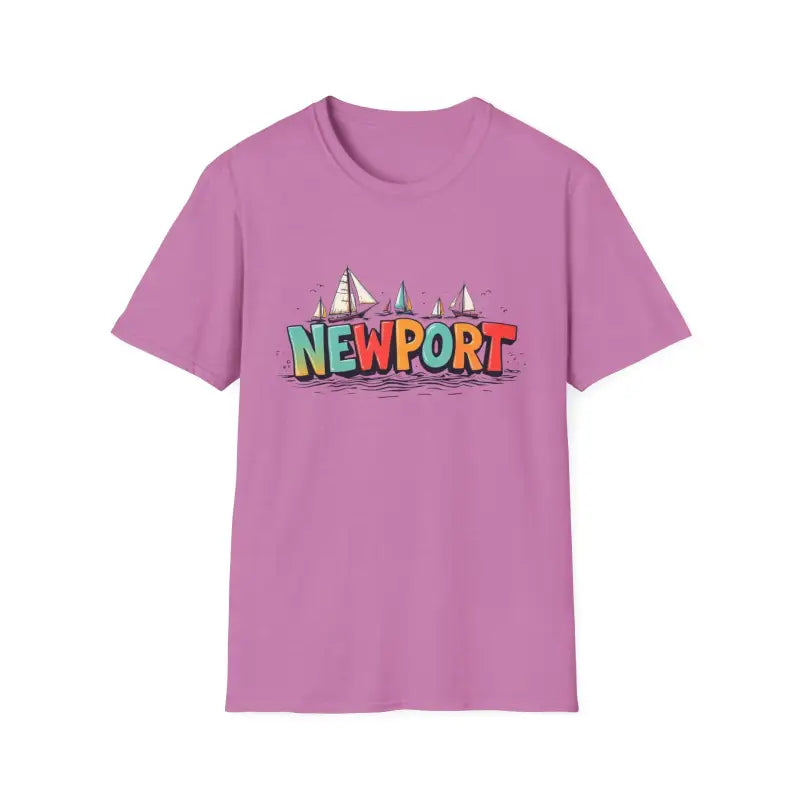 Newport Sailing Softstyle Unisex T Shirt for Every Occasion - Ocean State Styles