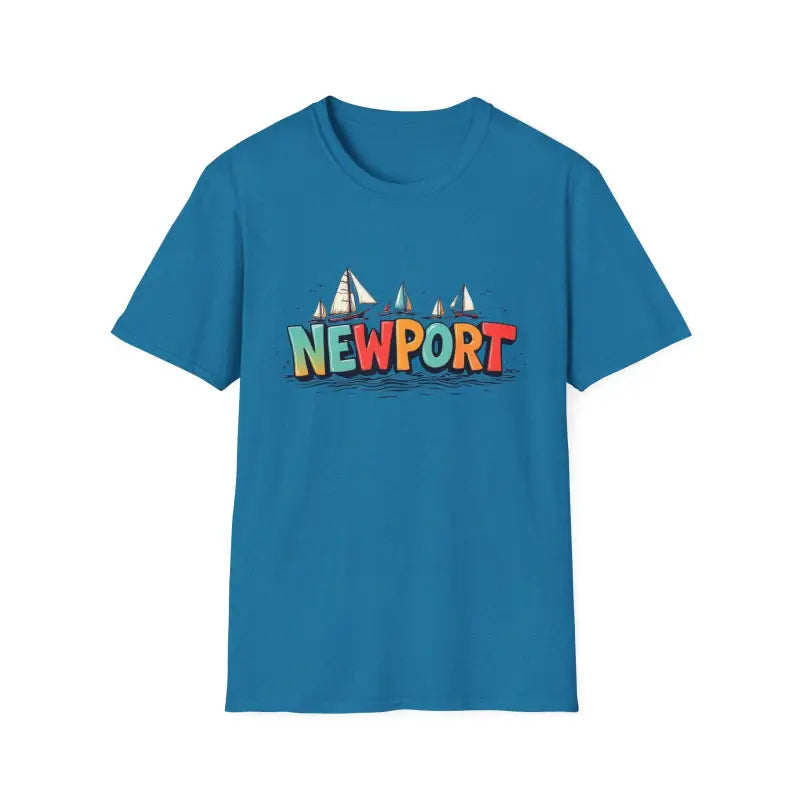 Newport Sailing Softstyle Unisex T Shirt for Every Occasion - Ocean State Styles