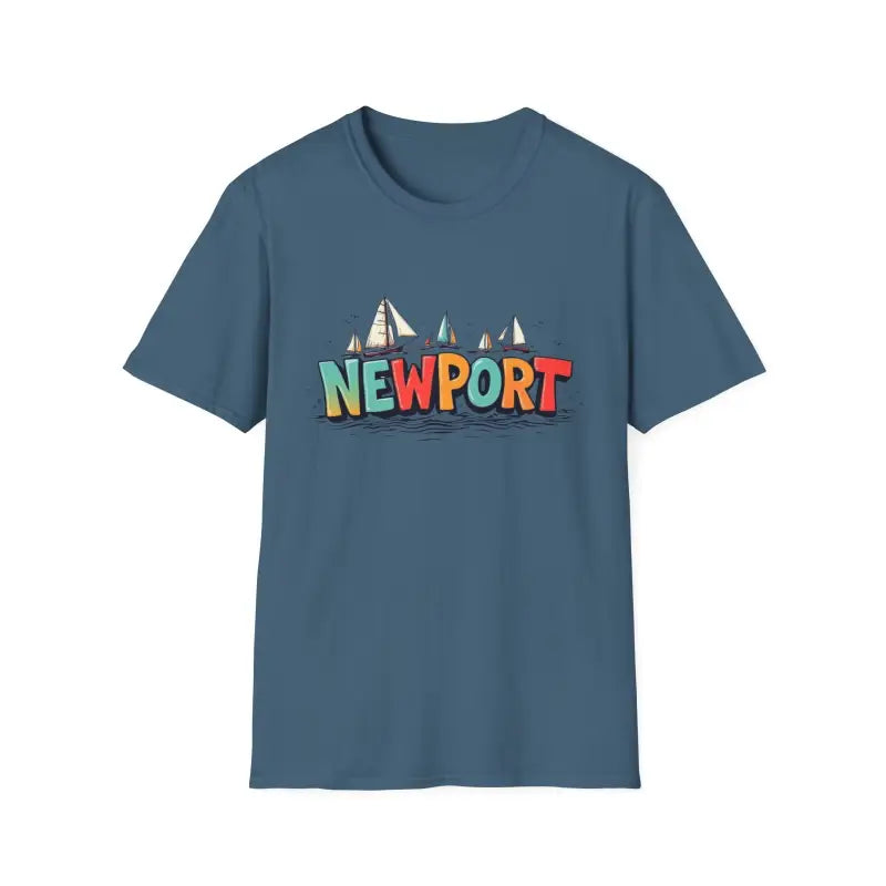 Newport Sailing Softstyle Unisex T Shirt for Every Occasion - Ocean State Styles