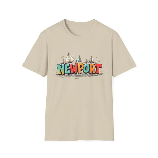 Newport Sailing Softstyle Unisex T Shirt for Every Occasion - Ocean State Styles