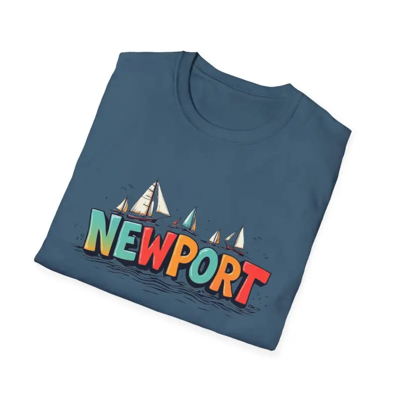 Newport Sailing Softstyle Unisex T Shirt for Every Occasion - Ocean State Styles
