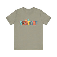 Newport Surfing Inspired Unisex Jersey Tee for Beach Lovers - Ocean State Styles