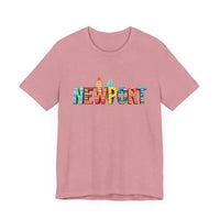 Newport Surfing Inspired Unisex Jersey Tee for Beach Lovers - Ocean State Styles