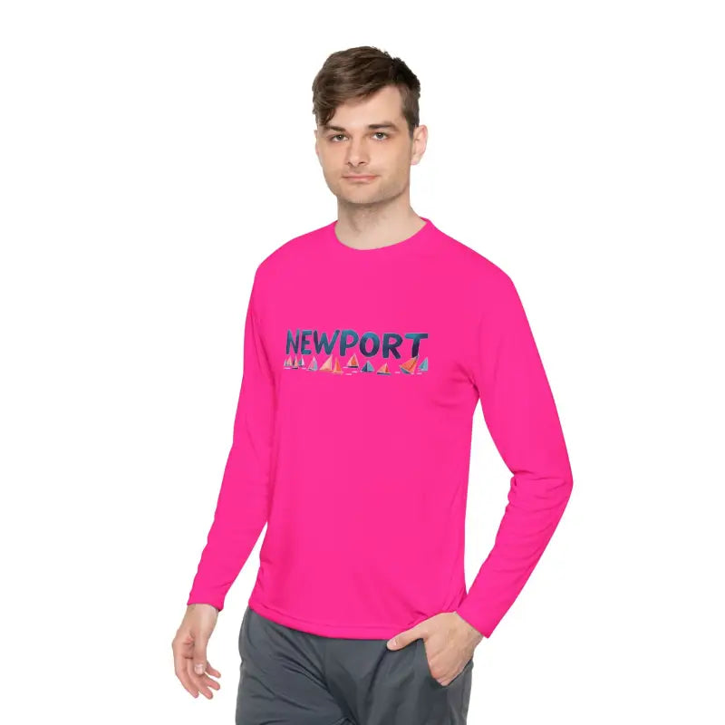 Newport Unisex Lightweight Long Sleeve Tee for Summer Fun - Ocean State Styles