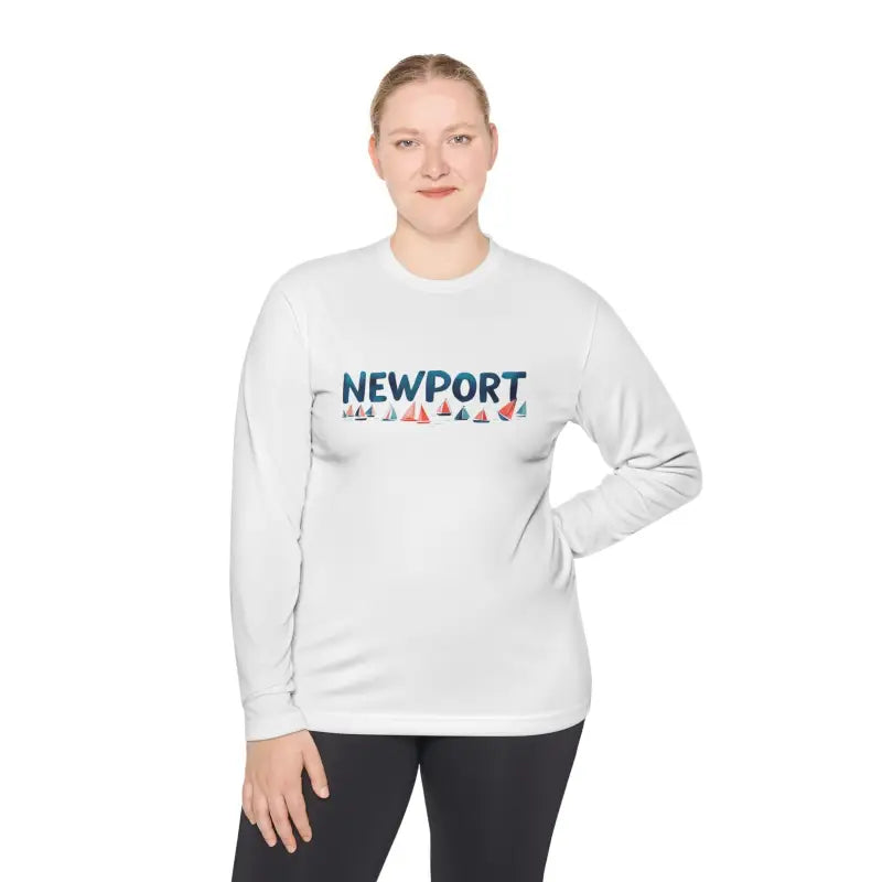Newport Unisex Lightweight Long Sleeve Tee for Summer Fun - Ocean State Styles