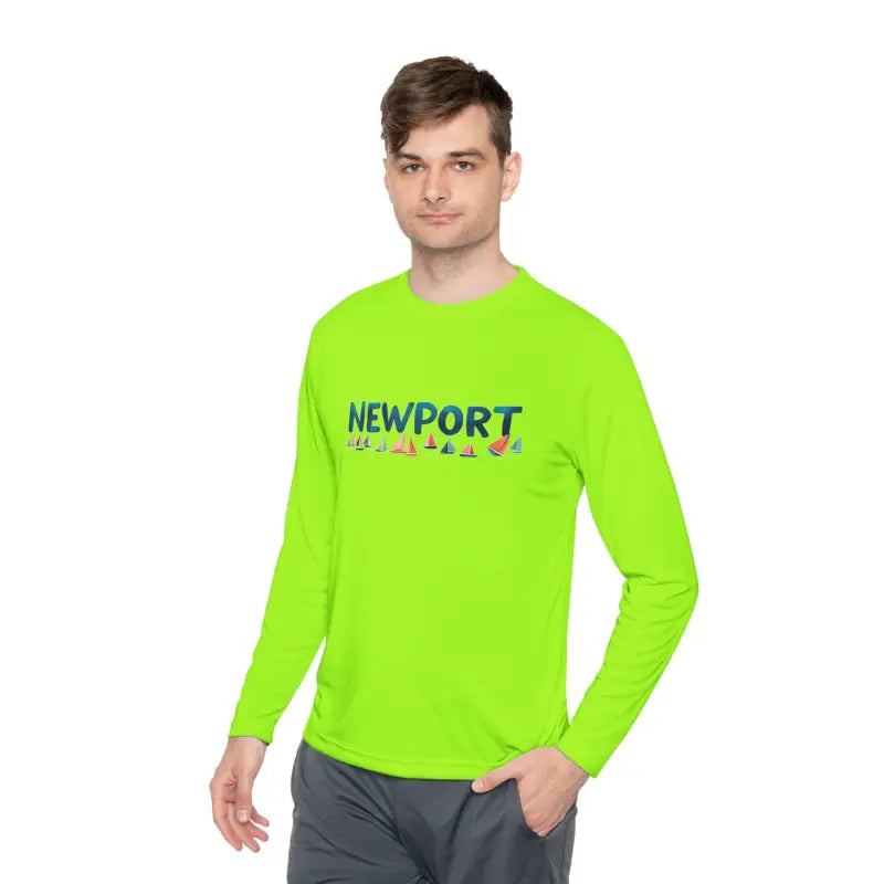 Newport Unisex Lightweight Long Sleeve Tee for Summer Fun - Ocean State Styles