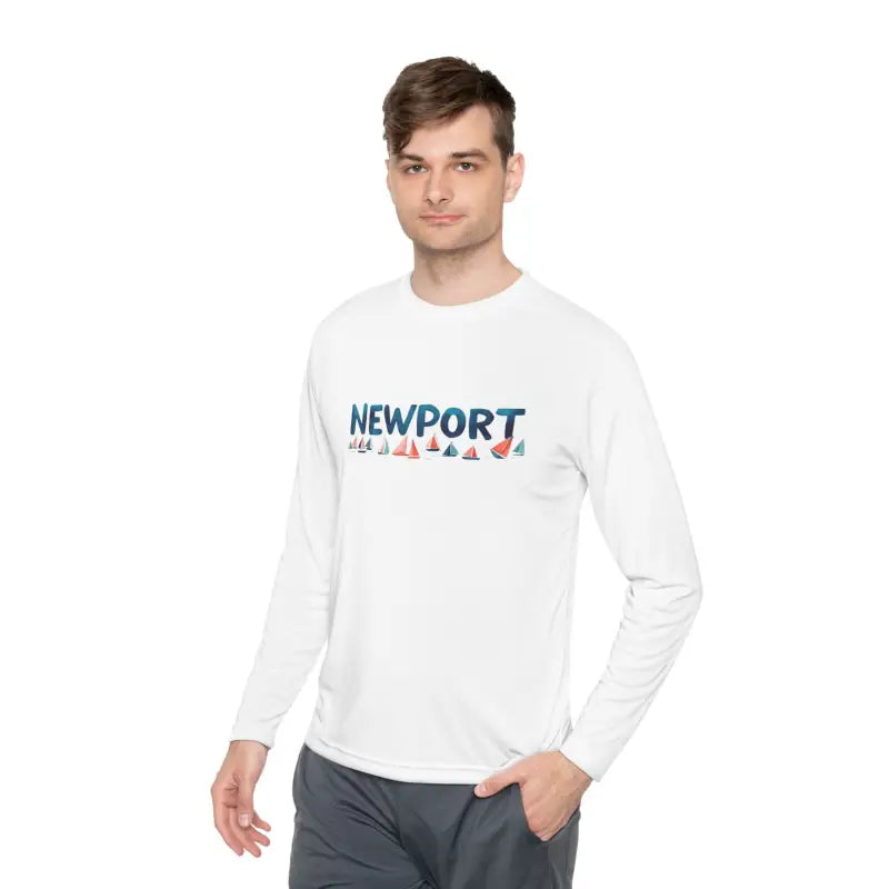 Newport Unisex Lightweight Long Sleeve Tee for Summer Fun - Ocean State Styles