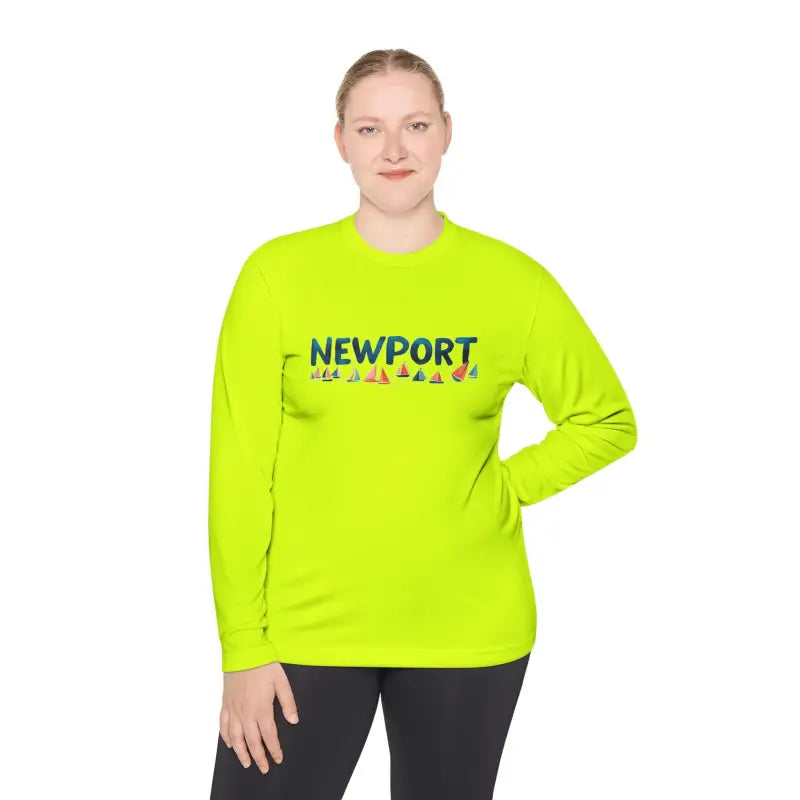 Newport Unisex Lightweight Long Sleeve Tee for Summer Fun - Ocean State Styles