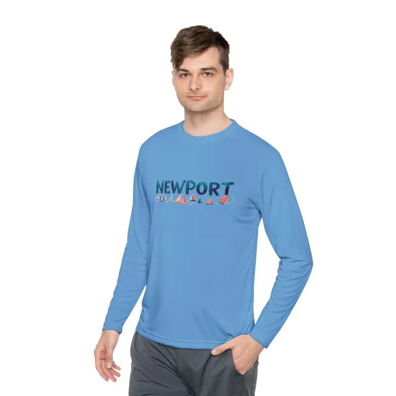 Newport Unisex Lightweight Long Sleeve Tee for Summer Fun - Ocean State Styles