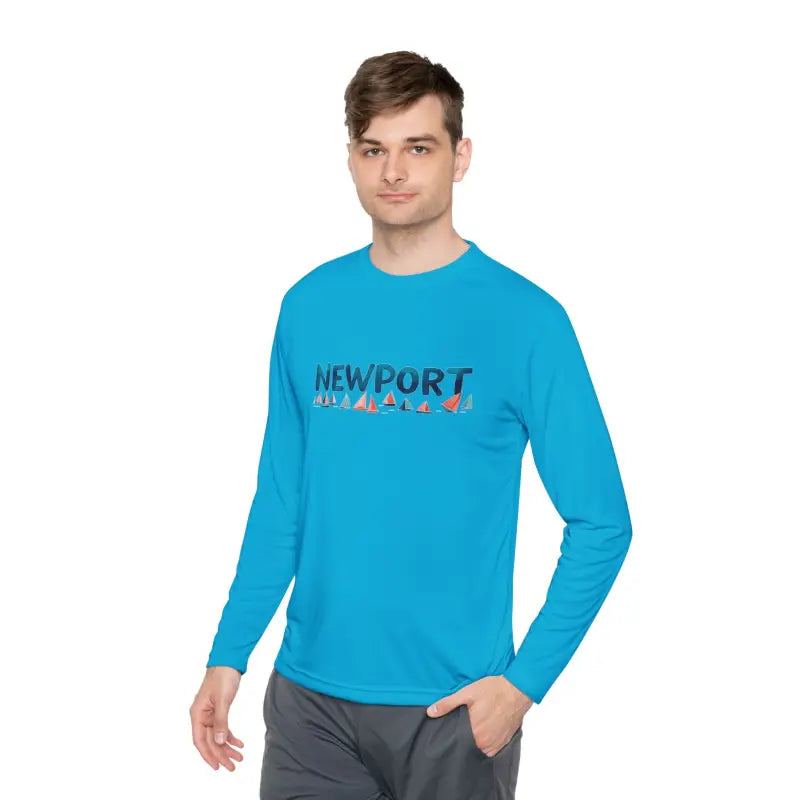Newport Unisex Lightweight Long Sleeve Tee for Summer Fun - Ocean State Styles