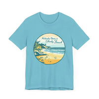 Nobody Likes a Shady Beach Unisex Tee for Summer Fun - Ocean State Styles