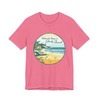 Nobody Likes a Shady Beach Unisex Tee for Summer Fun - Ocean State Styles