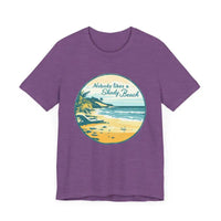Nobody Likes a Shady Beach Unisex Tee for Summer Fun - Ocean State Styles
