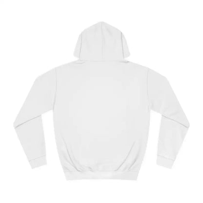 White hooded sweatshirt featuring Not Today Satan Unisex Hoodie Bold Design