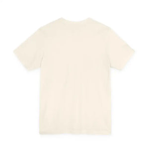 Plain cream-colored short-sleeved T-shirt from Off White with WILD AND FREE graphic