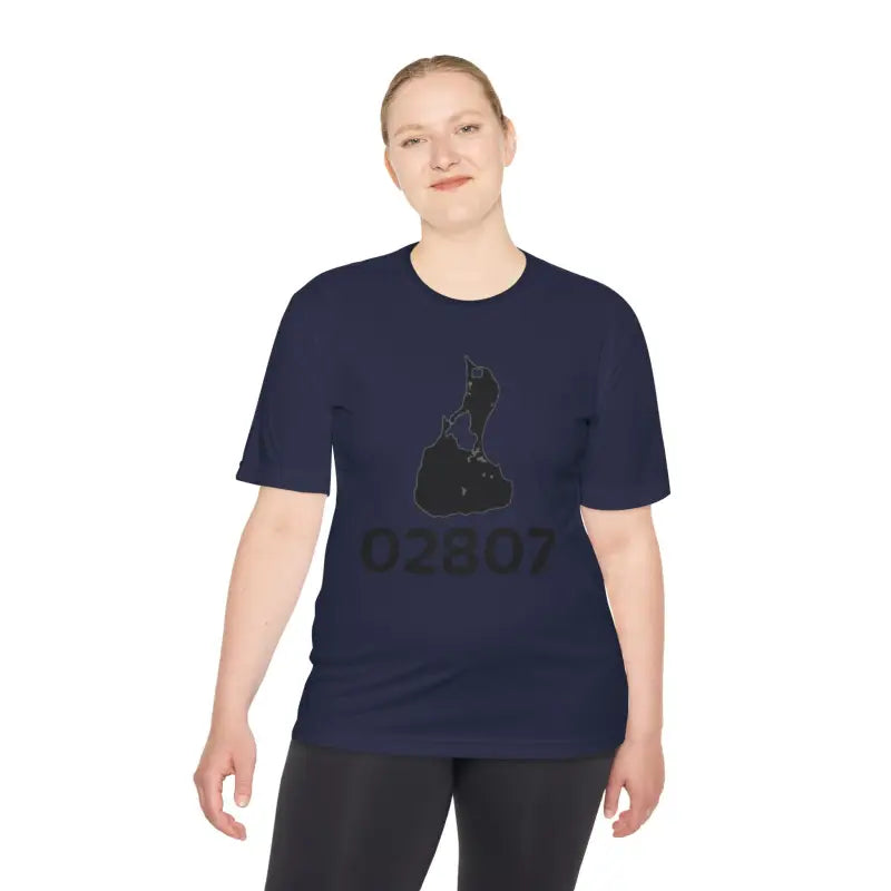 Olive Green Teal And Beige Unisex Moisture Wicking T Shirts - Ocean State Styles