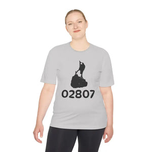 Olive Green Teal And Beige Unisex Moisture Wicking T Shirts - Ocean State Styles