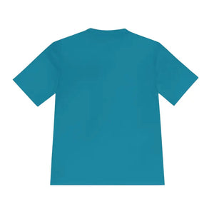 Olive Green Teal And Beige Unisex Moisture Wicking T Shirts - Ocean State Styles