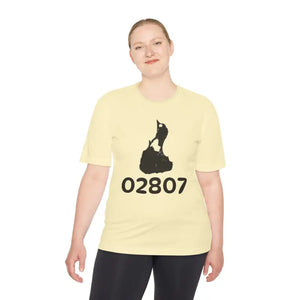 Olive Green Teal And Beige Unisex Moisture Wicking T Shirts - Ocean State Styles