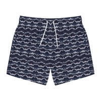 Patterned Men's Boxer Shorts and Nautical Wave Swim Trunks - Ocean State Styles