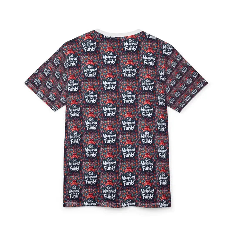 Patterned Short Sleeved Ugly Christmas Tee for Holiday Fun - Ocean State Styles
