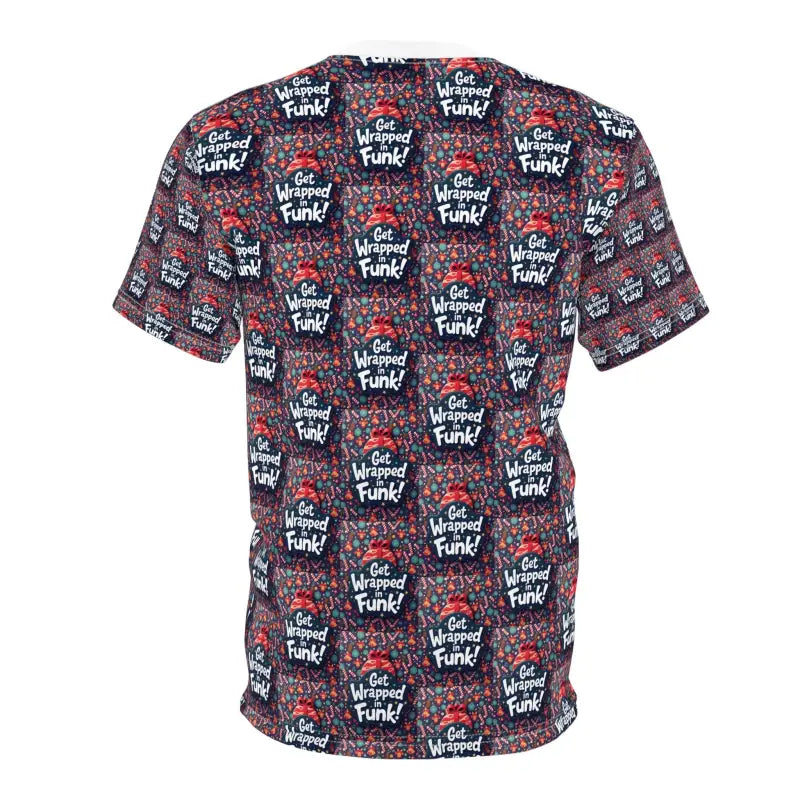 Patterned Short Sleeved Ugly Christmas Tee for Holiday Fun - Ocean State Styles