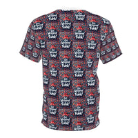 Patterned Short Sleeved Ugly Christmas Tee for Holiday Fun - Ocean State Styles
