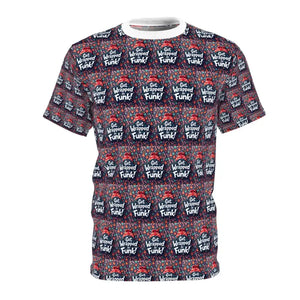 Patterned Short Sleeved Ugly Christmas Tee for Holiday Fun - Ocean State Styles