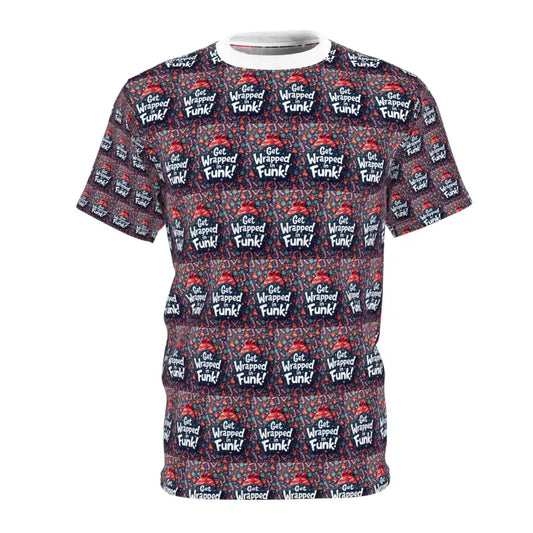 Patterned Short Sleeved Ugly Christmas Tee for Holiday Fun - Ocean State Styles
