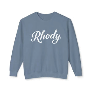 Peach Mint And Lavender Unisex Lightweight Crewneck Sweatshirts With White Script - Ocean State Styles