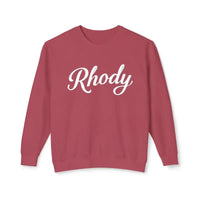 Peach Mint And Lavender Unisex Lightweight Crewneck Sweatshirts With White Script - Ocean State Styles