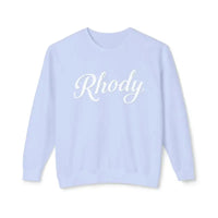 Peach Mint And Lavender Unisex Lightweight Crewneck Sweatshirts With White Script - Ocean State Styles