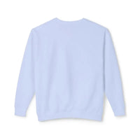 Peach Mint And Lavender Unisex Lightweight Crewneck Sweatshirts With White Script - Ocean State Styles