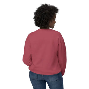Peach Mint And Lavender Unisex Lightweight Crewneck Sweatshirts With White Script - Ocean State Styles
