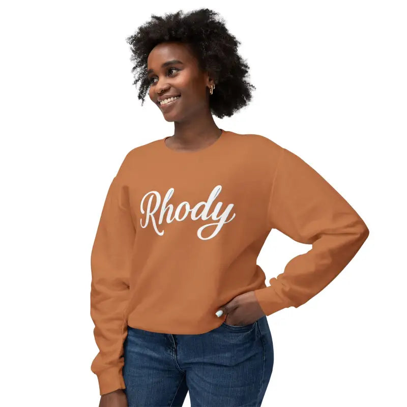 Peach Mint And Lavender Unisex Lightweight Crewneck Sweatshirts With White Script - Ocean State Styles