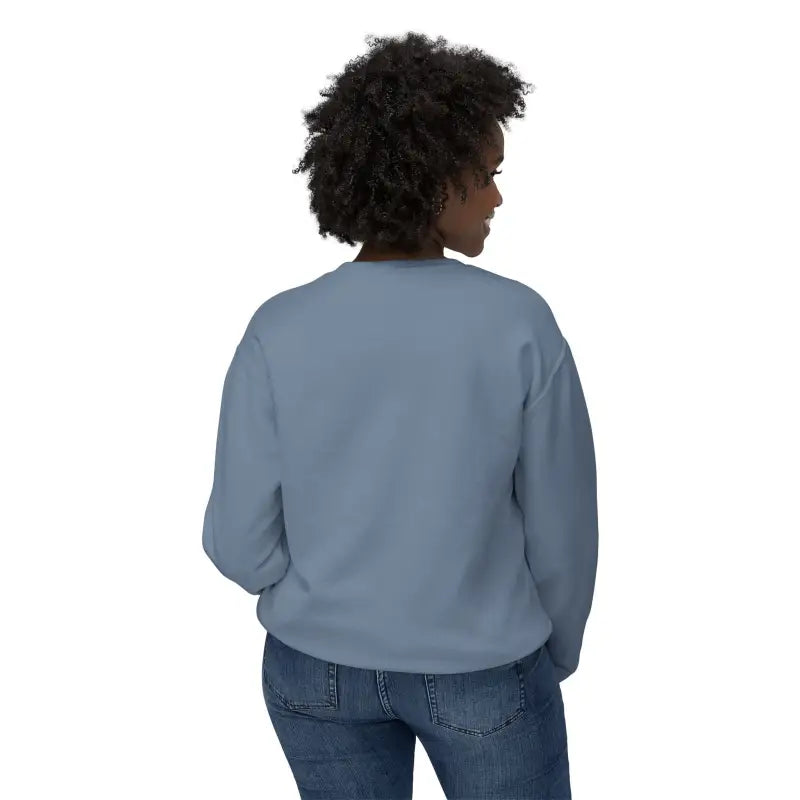 Peach Mint And Lavender Unisex Lightweight Crewneck Sweatshirts With White Script - Ocean State Styles