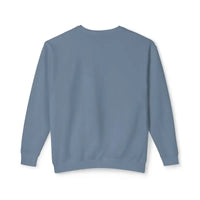 Peach Mint And Lavender Unisex Lightweight Crewneck Sweatshirts With White Script - Ocean State Styles