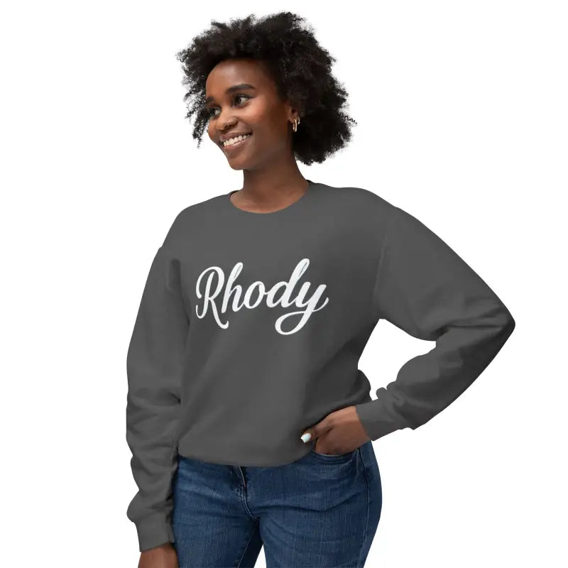 Peach Mint And Lavender Unisex Lightweight Crewneck Sweatshirts With White Script - Ocean State Styles