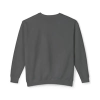 Peach Mint And Lavender Unisex Lightweight Crewneck Sweatshirts With White Script - Ocean State Styles