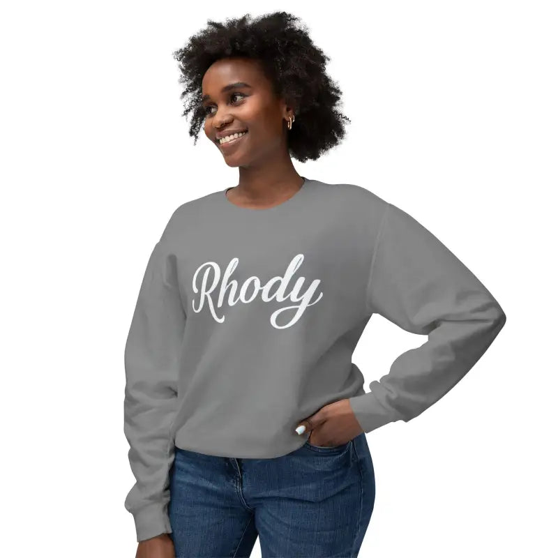 Peach Mint And Lavender Unisex Lightweight Crewneck Sweatshirts With White Script - Ocean State Styles