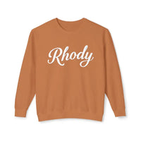 Peach Mint And Lavender Unisex Lightweight Crewneck Sweatshirts With White Script - Ocean State Styles