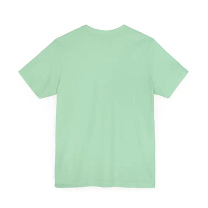 Mint green t-shirt from Peach Retro Bus Unisex Jersey Tee collection