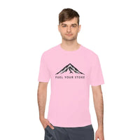 Performance Mountain Graphic T Shirt for Active Lifestyles Moisture Wicking Unisex Tee - Ocean State Styles