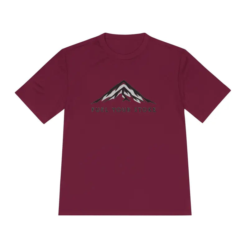 Performance Mountain Graphic T Shirt for Active Lifestyles Moisture Wicking Unisex Tee - Ocean State Styles