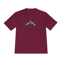 Performance Mountain Graphic T Shirt for Active Lifestyles Moisture Wicking Unisex Tee - Ocean State Styles