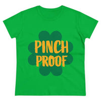 Pinch Proof Irish Joke Women's Cotton Tee for Fun Style - Ocean State Styles