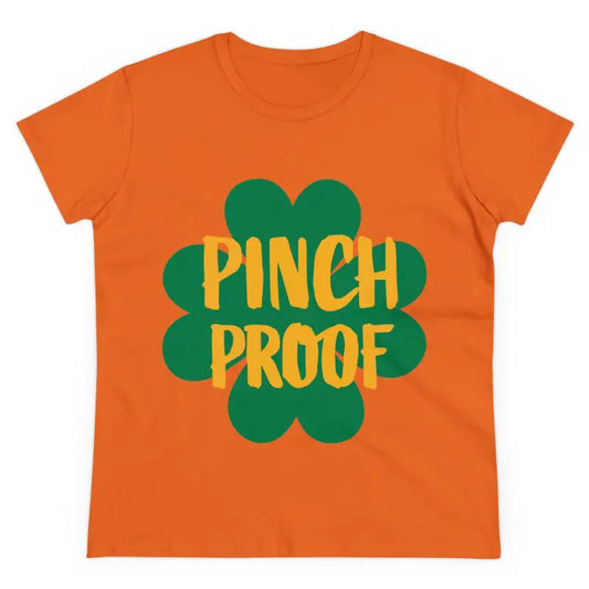 Pinch Proof Irish Joke Women's Cotton Tee for Fun Style - Ocean State Styles