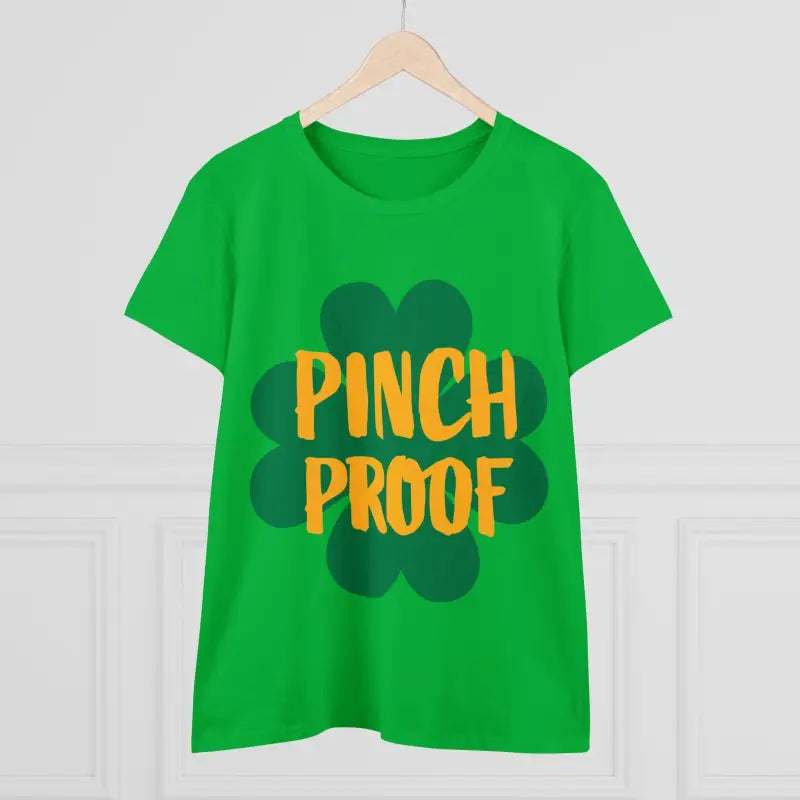 Pinch Proof Irish Joke Women's Cotton Tee for Fun Style - Ocean State Styles