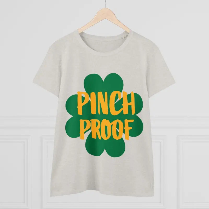 Pinch Proof Irish Joke Women's Cotton Tee for Fun Style - Ocean State Styles